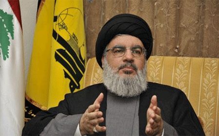 El secretario general de Hezbolá, Sayyed Hassan Nasrolá